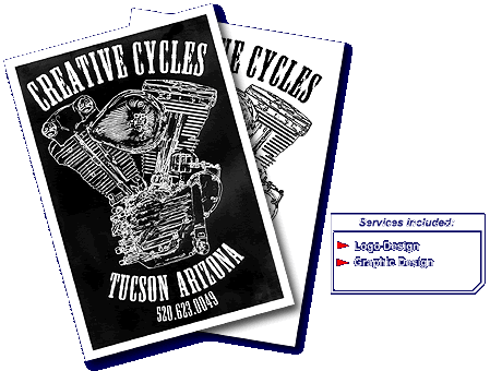 Creative Cycles Logo and Poster