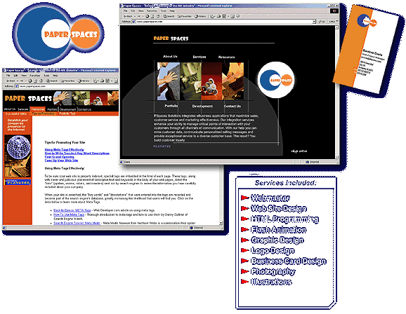 Paper Spaces Web Site